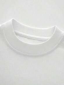 Vintage  Style Vicinity Graphic Men's Athletic Crew Neck Short Sleeve T Shirt 1Pcs 100% Cotton Digital Printing 220g Heavyweight T Shirt - White - View 5