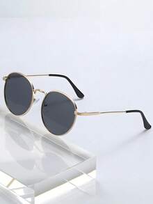 1 peça de óculos personalizados de alta qualidade, novos, 2025, armação quadrada moderna, óculos de metal poligonal, adequados para roupas da moda, adequados para presentes de Natal, presentes de aniversário