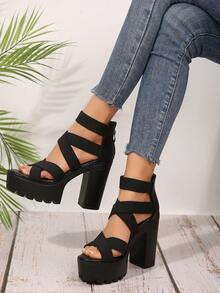 2025 Summer New Women's Comfortable Shoes Stylish Versatile Bestseller - 黑色 - 查看 3