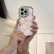 Fundas para celular 11, 12, 13, 14, 15, 16 Plus, Pro, Promax, XSMAX, XS/X. Diseño ondulado electrochapado. Alta gama, calidad superior. - Blanco - Ver 2