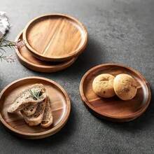 1pc Premium Wooden Cutting Board, Suitable For Meat, Cheese, Bread, Vegetables And Fruits, An Ideal Kitchen Gadget, Great Gift For Father's Day, Mother's Day, Wedding Season And Birthday Parties
