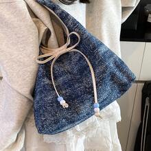 Women Shoulder Bags - 淺藍色 - 查看 3