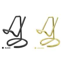 2/1 pezzi Supporto universale in metallo per telefono cellulare/iPad, supporto verticale, design minimalista portatile, installazione stabile sul tavolo, adatto per smartphone e tablet, supporto per una visione a mani libere, applicabile per ufficio, cucina, studio, supporto multifunzionale per esposizione, particolarmente adatto per utenti di casa office, studenti e professionisti.