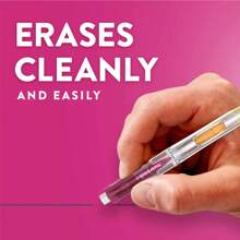 Paper Mate 3ct Clearpoint Mechanical Pencil Color Block Special Edition 0.7mm Lead Light Blue/Magenta/Orange