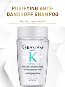 Kérastase 80毫升 SYMBIOSE 净澈去屑洗发露，蕴含水杨酸，适用于油性头皮和头屑，恢复头皮水分平衡，令秀发柔软亮泽，适合油性、易起屑发质日常使用。 - Purifying Anti-dandruff - 查看 2