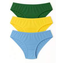 Kit Calcinhas Feminina Microfibra Tanga CONFORT REF 040 - Multicolorido - Visão 11