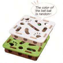 Cat Self-Entertaining Toys, Pet Interactive Puzzle Tunnels, Scratch Pads, Scratching Posts, Climbing Towers, Squeaky Toys - Suitable For 10 Scenarios