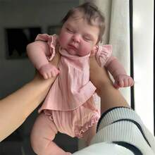 Reborn Baby Dolls, 18 Inch Realistic Newborn Baby Dolls, Girls With Soft Weighted Body, Doll Accessories, Gift Set For Children Ages 3 And Up - Nhiều màu - Xem 7