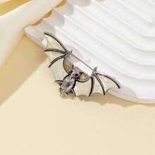 Exquisite Bat Shape Natural Abalone Shells Brooch Alloy Pin For Women Party Dress Coat Coats Pins Jewelry Accessories Gifts