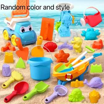 Set, New Products Playhouse Fun Beach Toys, Beach Sets, Outdoor Water And Sand Digging Tools, Holiday Gifts