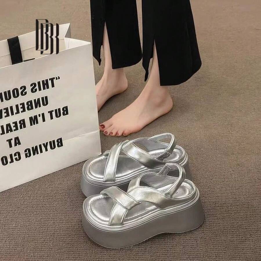 Men Sport Sandals - Plateado - Ver 1