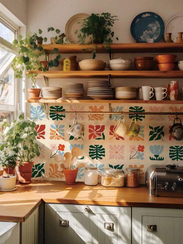 1 PACK Of 10PCS High-Transparency Crystal Film Tile Sticker, DIY Self-Adhesive Waterproof Tile Sticker, Kitchen Splash-Proof Tile Sticker, Easy To Tear And Stick, Beautiful Once Applied, Easy To Clean And Operate, Suitable For Home Decoration, Kitchen, Bathroom, Balcony, Rental House Renovation