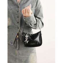 Women Shoulder Bags - 黑色單包 - 查看 4