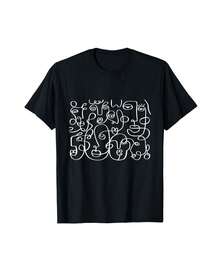 Artist T-Shirt Gift For  Player Tksgiving Gift For Hostess - Black - View 1