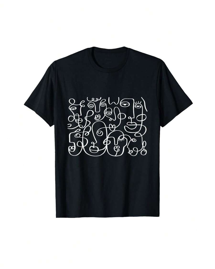 Artist T-Shirt Gift For  Player Tksgiving Gift For Hostess - Black - View 1