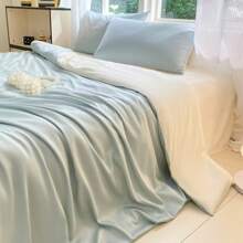 Duvet Covers Sets - 冰絲-水綠乳酪 - 查看 9