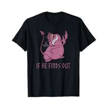 Hercules Pain If He Finds Out Quote T-Shirt Cheap Gift For Dad Father's Day Gift For Grandpa,Funny Graphic T Shirts,100 Percent Cotton  T Shirt,Vintage T Shirts - Black - View 1