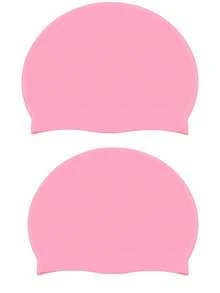 1 Pack Silicone Swim Cap Waterproof Non-Slip Comfortable Swim Cap High Elastic Swim Cap Unisex Swimming Equipment, Beach Essentials, Beach Accessories, Pool Float - Multicolor - View 25