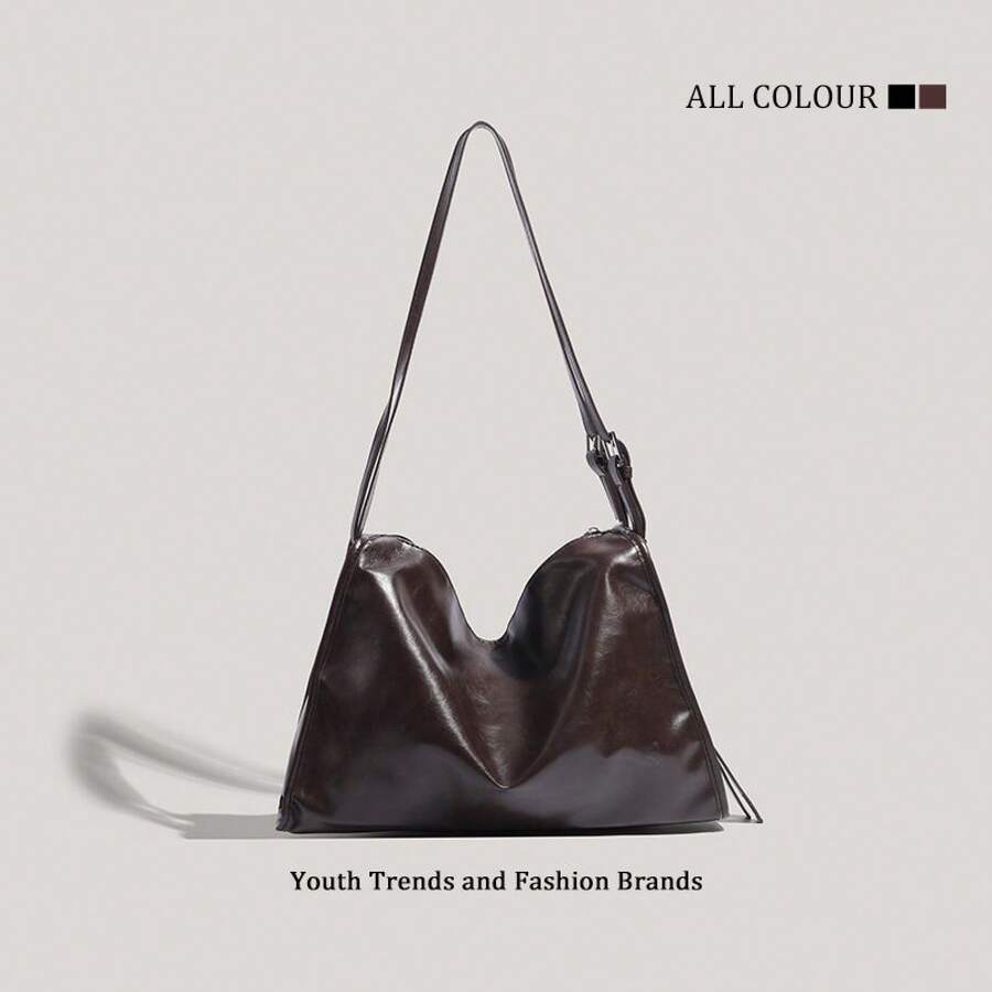 Women Fashion Backpacks, School Backpack - 咖啡 - 查看 1