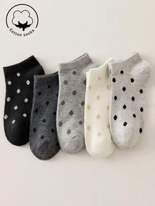 20/15/1/3/5/10 pares de calcetines de algodón para mujer, calcetines cortos, calcetines invisibles, calcetines blancos, calcetines negros, calcetines para mujer, calcetines lindos, calcetines para niñas, para otoño/invierno/primavera/verano, con detalles de malla transpirable, diseño de agujero con guía de respiración, absorción de humedad, suaves y lisos, aptos para diversas vacaciones, deportes, ocio, negocios y otros usos diarios, se pueden usar durante todo el año, las combinaciones de colores son aleatorias. - Multicolor - Ver 8