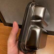 1 件装多格 304 不锈钢午餐盒，带透明盖，便携式分隔便当盒，带有可爱熊图案，保温午餐盒，大容量防漏水果沙拉食品储存容器，带 2/3 个隔层，适合学生和成人在家中、学校、宿舍、办公室、户外露营、野餐、旅行、上学时使用 - 彩色 - 查看 11