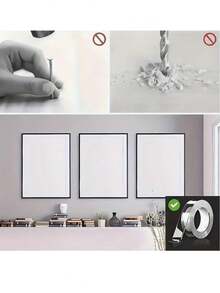 1/3/5m Super Strong Double-Sided Transparent Tape, Waterproof Reusable Clear Double-Sided Adhesive Tape, Suitable For Kitchen & Bathroom Items, Waterproof Wall Stickers, Transparent Tape Strong Adhesive Tape - Multicolor - View 10