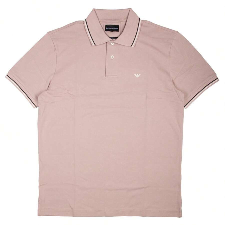 Emporio Armani Polo Shirt - Light Pink - View 1