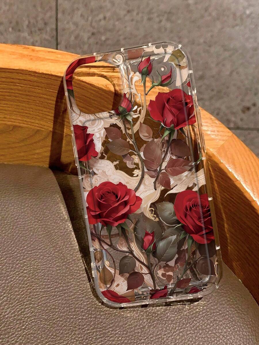 Ốp lưng điện thoại cỡ lớn in hình hoa hồng trong suốt, tương thích với iPhone 16/11/12/13/14/15/15 Pro/15 Plus/15 Pro Max/7 Plus/8 Plus/X/Xs Max/Xr/11 Pro/12 Pro/13 Pro/14 Pro/12 Mini/13 Mini/11 Pro Max/12 Pro Max/13 Pro Max/14 Pro Max/14 Plus/6/6s/6 Plus/7/8/16 Pro/16 Plus/16 Pro Max/SE, và Galaxy A54/A14/A12/A13/A15/A32/A33/A24/A52S/S20/S21/S22/S23/S24/S23 Plus/S24 Ultra/S25/A15/A33/A23, chống nước, chống sốc, chống rơi. Chống trầy xước. Phiên bản quốc tế, không phải phiên bản nội địa. - Nhiều màu - Xem 1