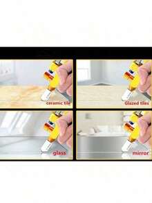 2 In 1 High Strength Portable Ceramic Tile Glass Cutter Opener, Ntegrated Handheld Boundary Home Glass Cutter Tile Glass Tile Cuttter With 3 Tungsten Steel Blade, 2-In-1 Manual Tile Cutter Tool With Breaking Pliers, Glass Cutter Hand Tool For 3-15mm Ceramic Tiles, Glass, Mirror, Home DIY Tool Kit - Multicolor - View 8