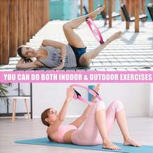 Yoga Fitness Pilates Ring Yoga Ring Open Back Ring Magic Ring Pelvic Floor Muscle Training Yoga Supplies Pilates Ring - Multicolor - View 4