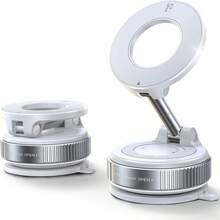 360° Rotating Magnetic Phone Holder, Foldable & Extendable, Universal Compatibility, Non-Waterproof, Portable, Suitable For Car/Bathroom/Travel/Gym/Smooth Surface. Note: Only Supports Installation On Smooth Surfaces. - Black - View 14
