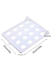 10/1 tấm ván gấp để đồ áo sơ mi, hộp đựng đồ phân chia ngăn áo sơ mi, hộp đựng đồ trong tủ quần áo, khay đựng quần áo có thể tháo rời và xếp chồng lên nhau, tấm ván gấp để quần áo, hộp đựng đồ trong tủ quần áo bằng nhựa chống nhăn, giá để đồ áo phông, thích hợp để sắp xếp tủ quần áo, lưu trữ tủ quần áo, hộp đựng đồ áo sơ mi - Nhiều màu - Xem 3