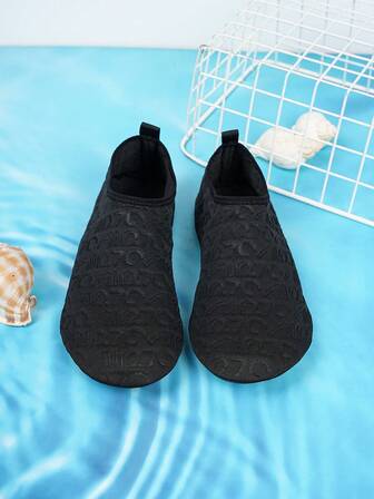 Men's Quick Dry Slip-On Water Shoes, Lightweight Outdoor Water Sport Shoes For Camping, Hiking, Swimming, Surfing, Beach, Yoga, Fitness, Running