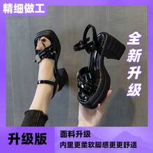 Women Heeled Sandals - 升級版黑色 - 查看 8