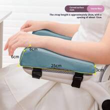 1pc Upgraded Office Chair Comfort Accessory, Memory Foam Armrest Pad, Removable And Washable Computer/Gaming Chair Armrest Sleeve, Elbow Support To Relieve Arm Pressure, Black, Grey, Pink, Essential Office Supply, School Supplies, Back To School