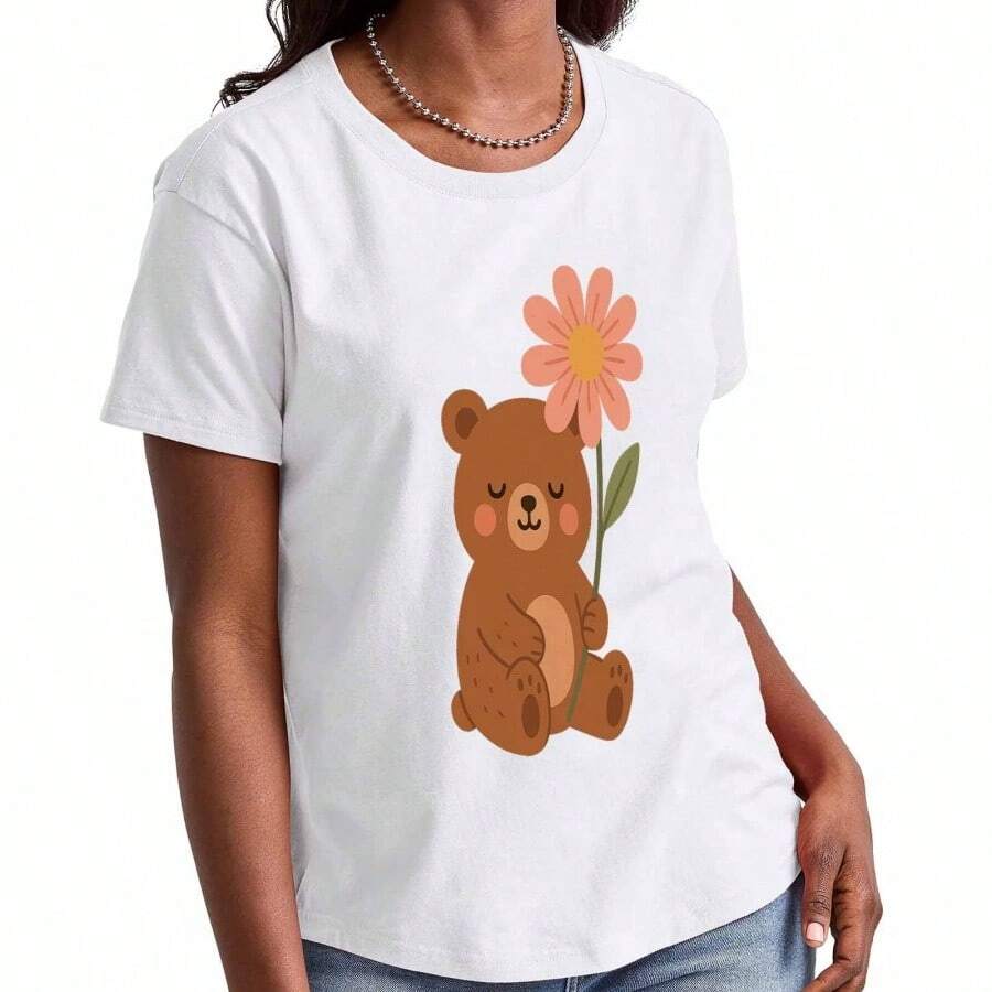 Women T-Shirts - White3 - View 1