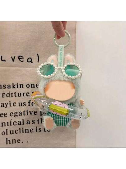 【仅充气游泳圈，需自行充气】创意新款17cm第1/2/3代Labobo可换游泳圈水果迷你游泳圈泡泡茶/冰淇淋杯架水龟游泳圈（适用于）