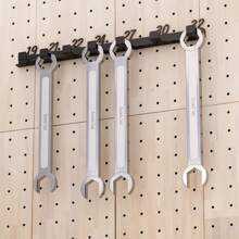 Organizador de pared para montaje de llaves de tubo, accesorios para exhibición y almacenamiento de herramientas