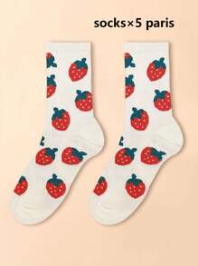 1/3/5 Pairs Solid Color Versatile Socks,Stockings, Breathable, Comfortable, Absorbent Short Socks Suitable For Daily Wear, Sports, Office, Casual Style, All Seasons Valentines