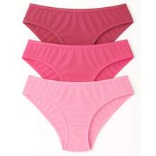 Kit Calcinhas Feminina Microfibra Tanga CONFORT REF 040 - Multicolorido - Visão 10