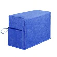 1 pièce de Housse de machine à coudre, anti-poussière et imperméable, avec des poches pour ranger les fournitures de couture, robuste couvre-poussière avec des poches latérales pratiques, poignée solide pour la plupart des machines standard (L46xL21xH32cm), fournitures scolaires