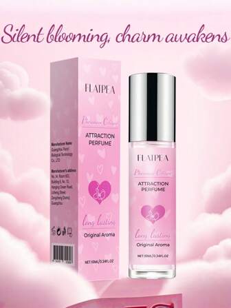 0.34盎司/10毫升花果香调女士信息素香水油 - 走珠香氛，吸引男士，旅行装