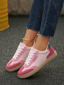 2025 Spring/Autumn New Women's Comfortable Shoes, Versatile Fashionable Bestseller - 粉色 - 查看 4