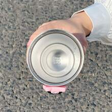 635ml/21oz Crayon Shin Chan Doll Thermos Cup Insulation Bottle Anime Cartoon Large-Capacity Desktop Straw Cup Stainless Steel Coffee Mug Tumbler Birthday Gifts - Pink - View 4