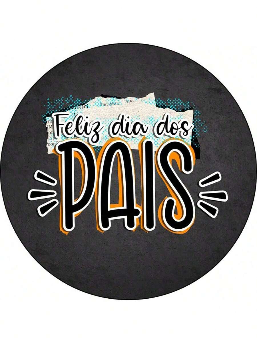 Round Party Panel With Elastic 1.50m Father's Day - PAI052 - View 1
