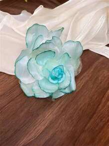 1/2 pezzi Accessori per capelli con corona di fiori boho intrecciati, bellissimi accessori per capelli con fiori dolci per abiti, outfit da spiaggia e uso quotidiano, adatti per vari stili di capelli, utilizzabili in tutte le stagioni, accessori per capelli eleganti con fermagli, per la scuola e il college