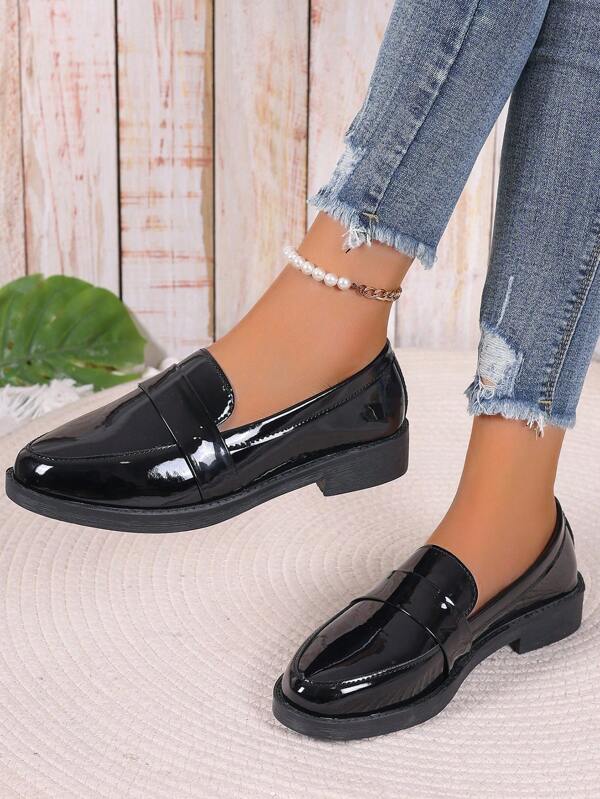 Zapatos planos para mujeres 2025, Mocasines de moda con punta puntiaguda, Tela suave, Ligeros, Casuales, Cómodos Zapatos Planos