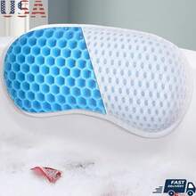 Ergonomic TPE Bath Pillow Tub Neck And Back Support With 4D Mesh Fast Drying Fabric And Non-Slip Suction Cups - Multicolor - View 1