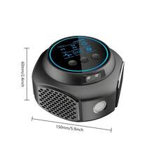 Ultrasonic Mice Repeller, Electronic Rodent Indoor Squirrel Deterrent Repellent Outdoor With 4 Modes Rat Spider Mouse Repellent For Attic House Garage Basement Warehouse - 黑色 - 查看 9