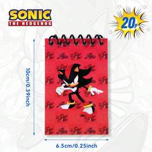 12PCs Sega Officially Licensed Cyberpunk Style IP Co-Branded Coil Notebook Writing Paper Double Coil Tear-Resistant Design 180° Flat Spread Function Class Notes Game-Themed Handbook Comic Con Peripheral Collection Burning Hot Blood Memories Fan Faith Recharge Portable Size Comic Control Carnival Must-Have June 1 Graduation Season Creative Gift - CHY-sNC-12pcs - View 3